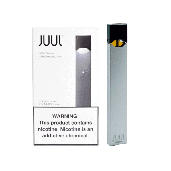 Juul Silver Vape Device Kit from Premium Vape