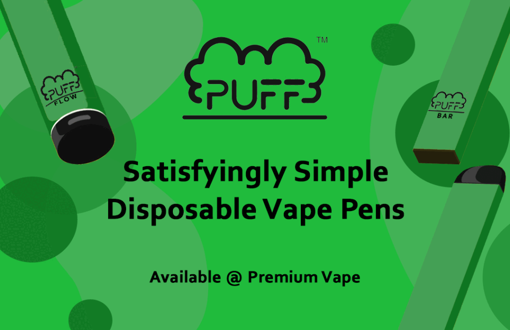 PUFF BAR Disposable Vape Pens Available at Premium Vape