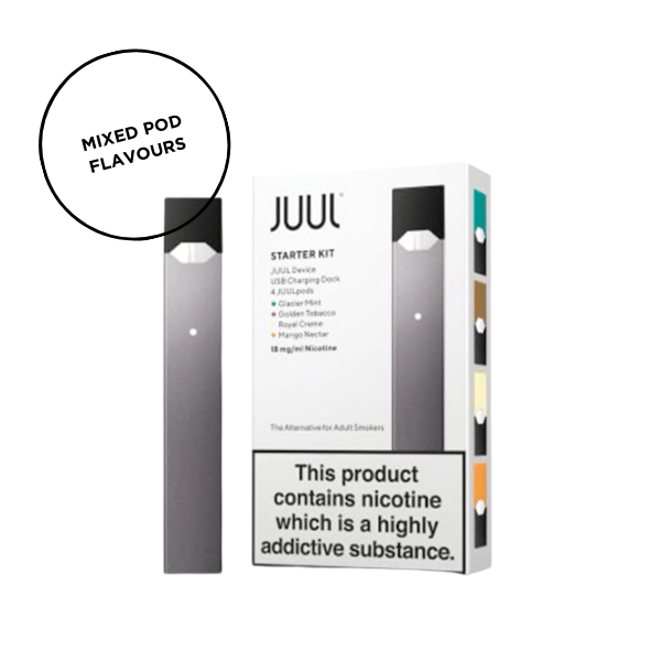 Mixed Flavour Pods UK Juul® Starter Kit at Premium Vape
